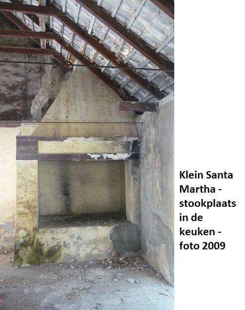 25. Klein Santa Martha stookplaats in keuken 2009